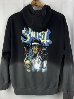 Ghost Band Hoodie Mens XL Papa Emeritus IV Graphic Pullover Sweatshirt READ